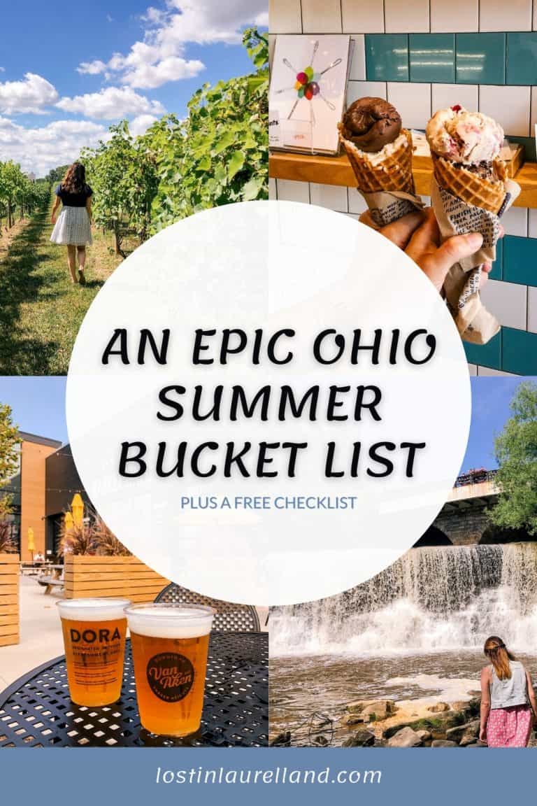 Epic Ohio Summer Bucket List - Lost In Laurel Land